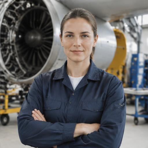 Élodie, Technicienne de maintenance aéronautique